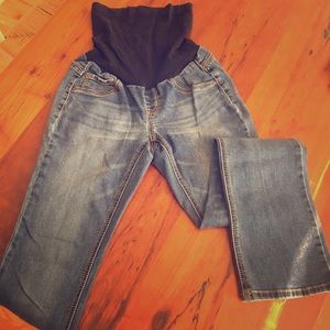 Maternity full panel jeans